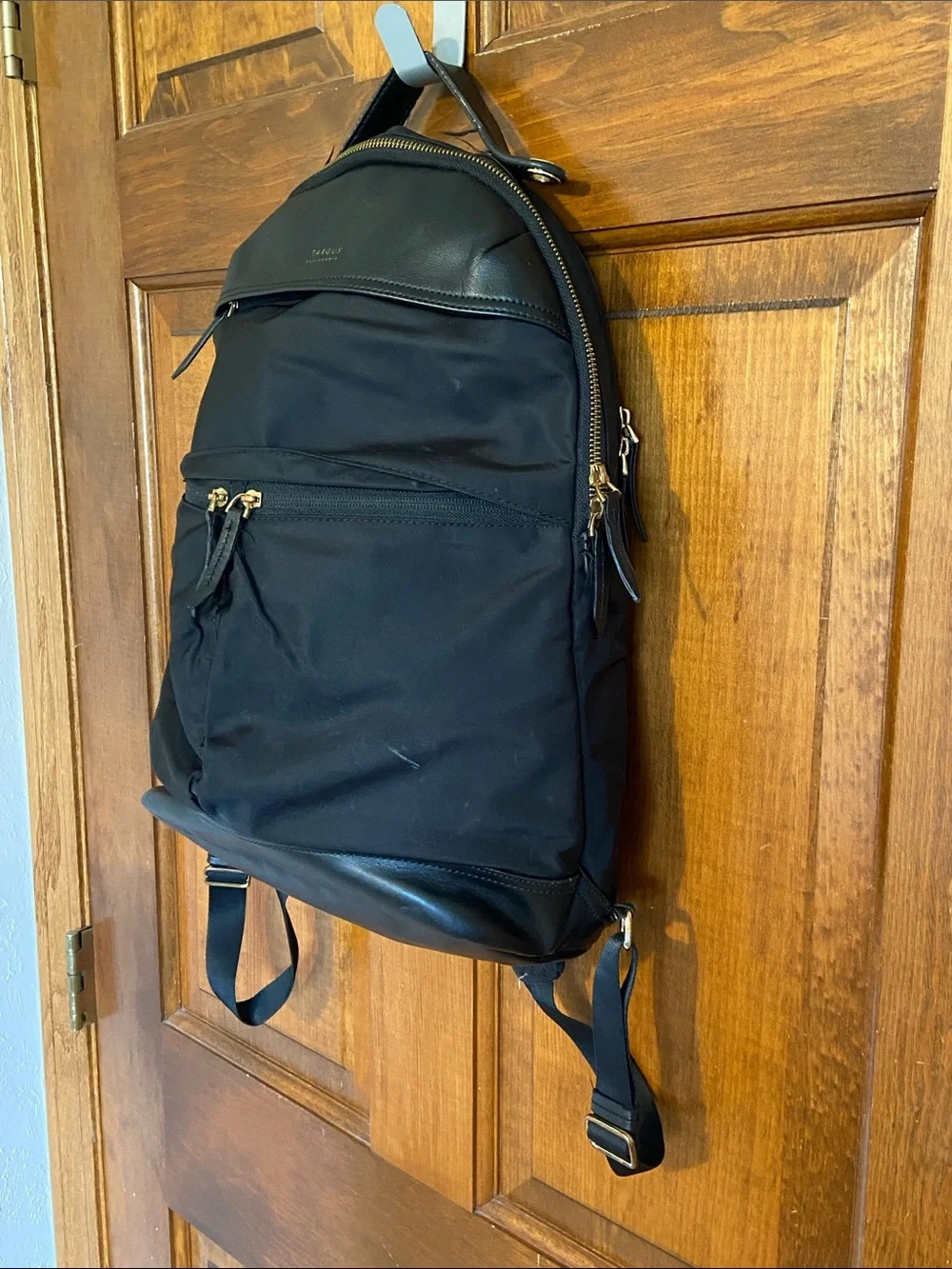 Targus Newport laptop backpack water repellent nylon Travel work school